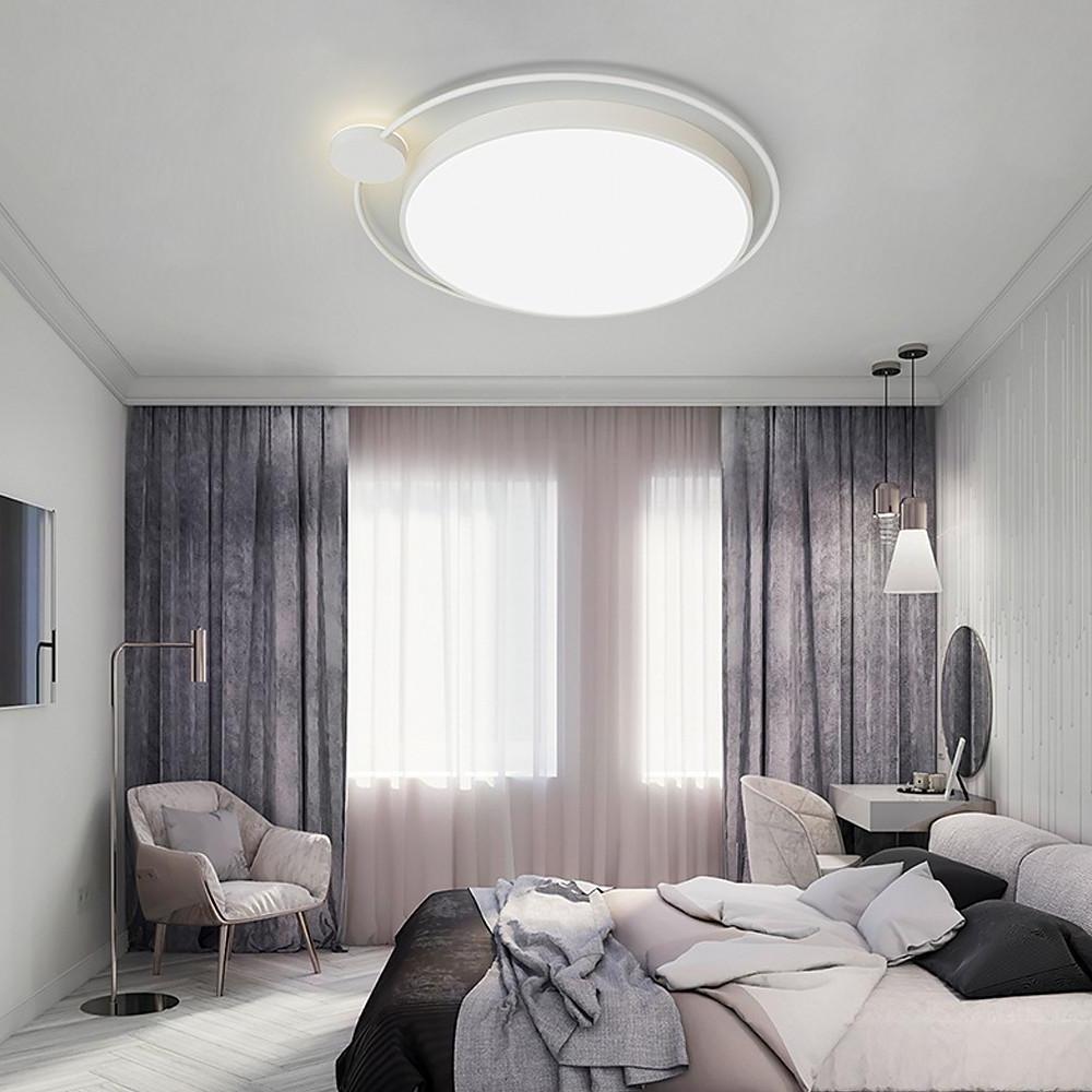 Circular Dimmable LED Nordic Flush Mount Light Ceiling Light Fixtures - Lamp Outdoor