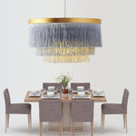 Gradated Drum Shade Chandeliers LED Contemporary Chandeliers - Lamp Outdoor