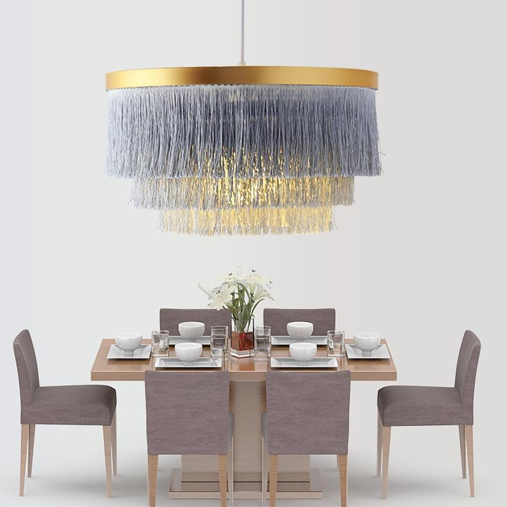 Gradated Drum Shade Chandeliers LED Contemporary Chandeliers - Lamp Outdoor