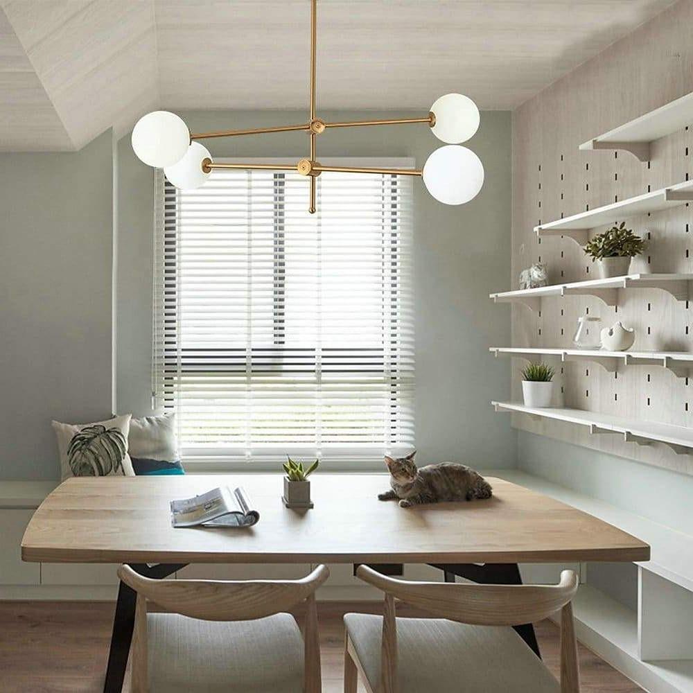 Geometrical Sputnik Chandelier Gold Master Bedroom Chandelier - Lamp Outdoor