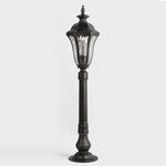Retro - Inspired Waterproof Outdoor Lamp Post for Traditional Villa Gardens
