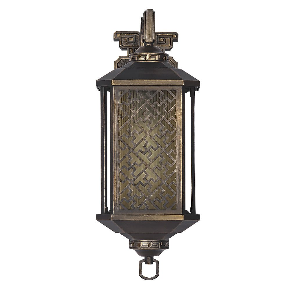 Classical Hollow Pattern Outdoor Waterproof Wall Lamp for Villa Courtyard Corridor - Lamp Outdoor
