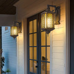 Classical Hollow Pattern Outdoor Waterproof Wall Lamp for Villa Courtyard Corridor - Lamp Outdoor