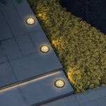 Fun Pattern Elegant LED Embedded Garden Step Lights - Lamp Outdoor