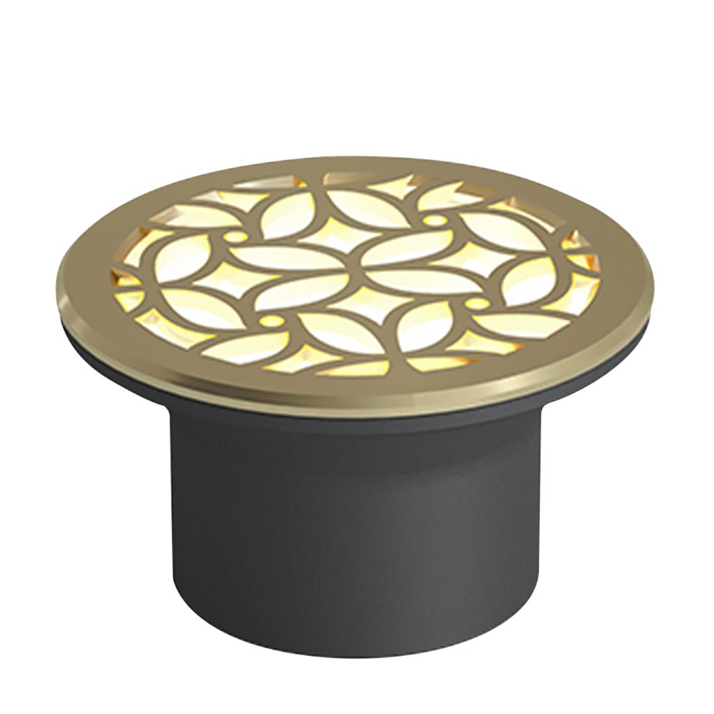 Fun Pattern Elegant LED Embedded Garden Step Lights - Lamp Outdoor