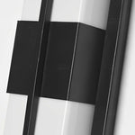 Creative Rectangular LED Waterproof Black Modern Outdoor Wall Lamp - Lamp Outdoor