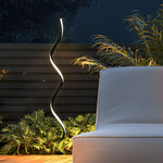 [Clearance Sale] Creative Twisted Seaweed Shaped Waterproof LED Modern Solar Lawn Lights
