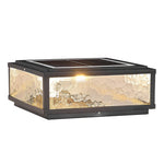 Modern LED Waterproof Outdoor Post Lights Solar Fence Pillar Light Deck Post Lights - Lamp Outdoor