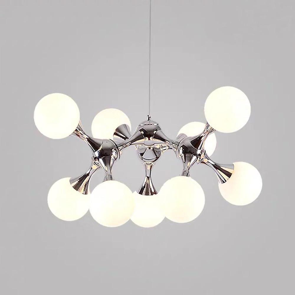 Modern Globe Sputnik Chandelier Bubble Chandelier 9 Bulbs - Lamp Outdoor