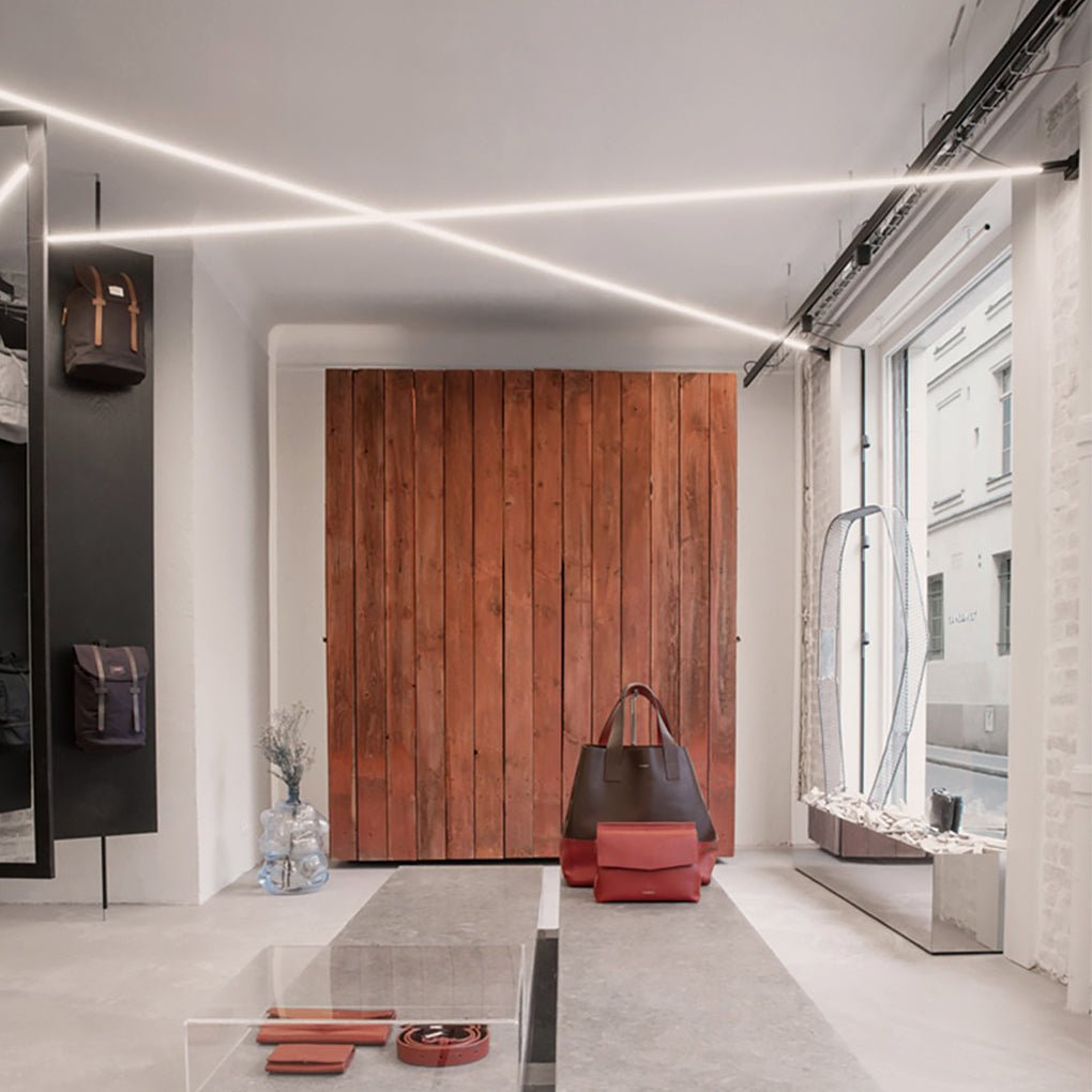 Creative Design Rotatable Anti-glare Adjustable Steel LED Strip Lights - Lamp Outdoor