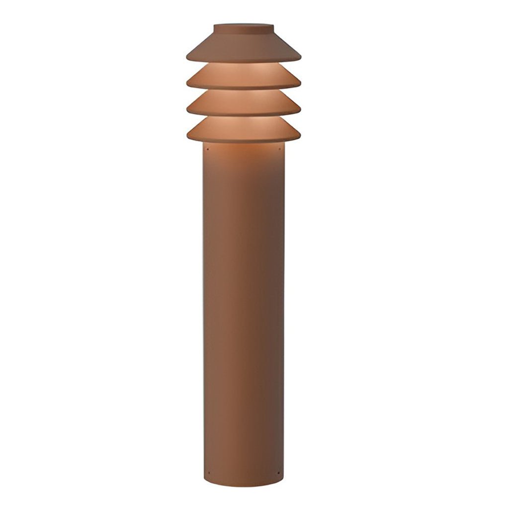 Modern Aluminum LED Outdoor Cylinder Light Versatile Garden and Pathway Illumination - Lamp Outdoor