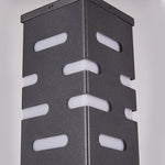 Modern Rectangular Outdoor Bollard Lights - Sleek and Durable