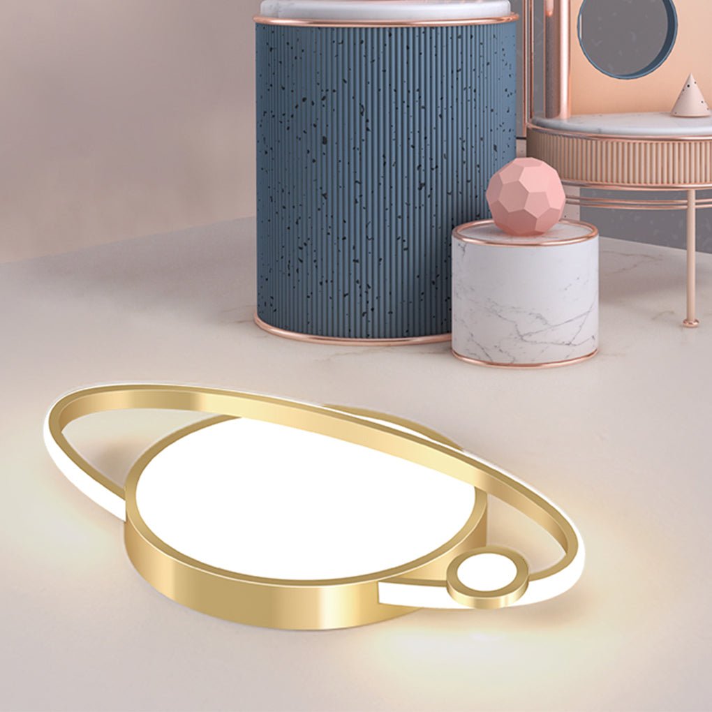 Creative Personalized Intelligent Control 3-color Adjustable Light LED Ceiling Light - Lamp Outdoor