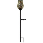 Vintage Red Wine Glass Solar LED Garden Lights Enchanting Outdoor Ambiance - Lamp Outdoor