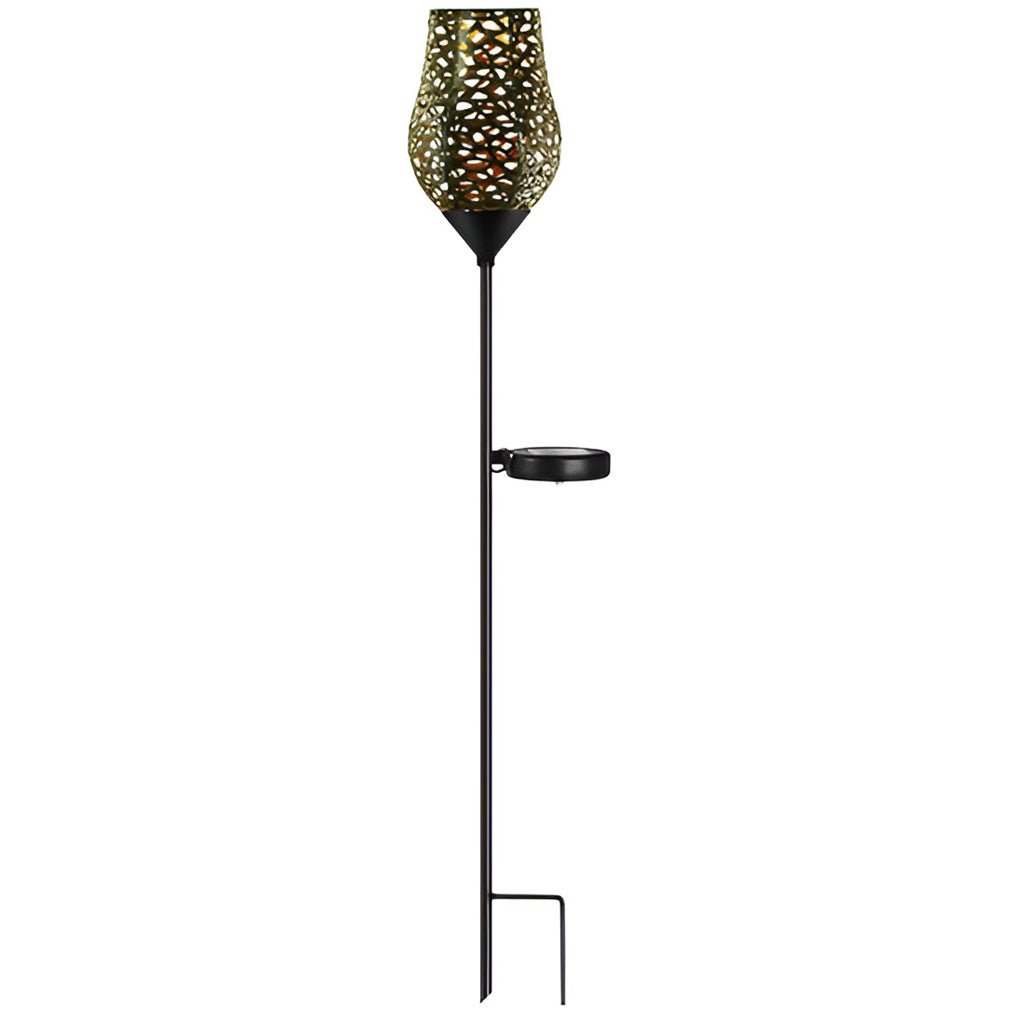 Vintage Red Wine Glass Solar LED Garden Lights Enchanting Outdoor Ambiance - Lamp Outdoor
