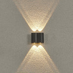 Creative Wave Arc Design Up and Down Lights LED Outdoor Wall Lights Wall Sconces Waterproof - Lamp Outdoor