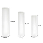 Cylinder PE LED Outdoor Floor Lamp with Remote, Color Changing RGB - Lamp Outdoor