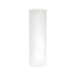 Cylinder PE LED Outdoor Floor Lamp with Remote, Color Changing RGB