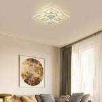5 Square LED Modern Ceiling Lights Fixture Flush Mount Lighting Ceiling Lamp - Lamp Outdoor