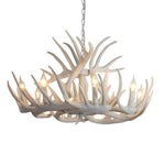 Vintage Antler Chandelier with Candle Lights - 4/6/8 Lights - Lamp Outdoor