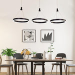 3-ring Dimmable LED Modern Chandeliers Pendant Light Hanging Lamp - Lamp Outdoor