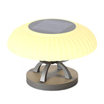 Modern dome-shaped bollard light with sleek base design for minimalist landscape and pathway applications
