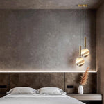 Distressed Globe Hallway Pendant Light Metal Acrylic Ceiling Lights - Lamp Outdoor