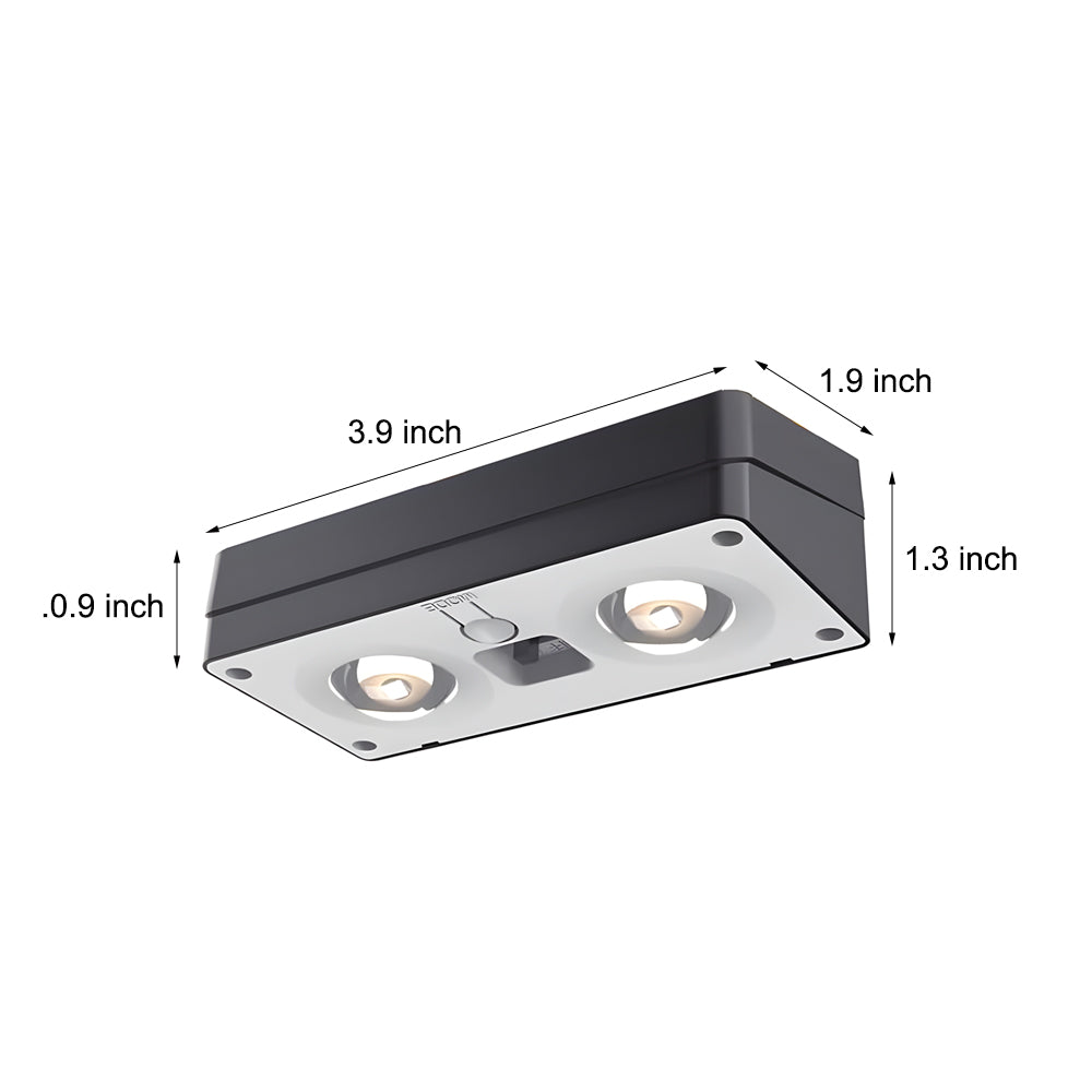 Solar-Powered outdoor square wall lights Waterproof Multi-Color Ambient - Lamp Outdoor