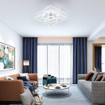 5 Square LED Modern Ceiling Lights Fixture Flush Mount Lighting Ceiling Lamp - Lamp Outdoor