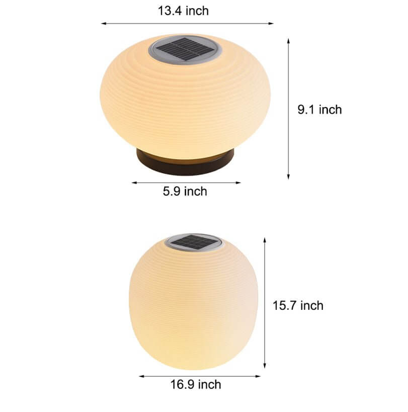 Elegant Solar Powered Post Light LED Spiral Design Lamp with 3 Color Temperatures and IP65 Waterproof - Lamp Outdoor