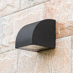 Classic bronze wall light with frosted glass shade in traditional lantern design