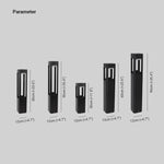 Ray Metal Rectangular Hollow Outdoor Path Light - Lamp Outdoor