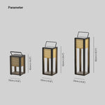 Ray Vintage Cuboid Metal Outdoor Floor Lamp - Lamp Outdoor