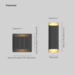 Ray Modern LED Outdoor Wall Lamp Metal Courtyard - Lamp Outdoor