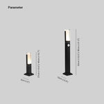 Ray Modern Metal Rectangular Outdoor Path Light With Sensor - Lamp Outdoor