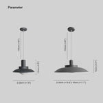 Arisha Retro Funnel Pendant Light Metal Glass - Letslighting