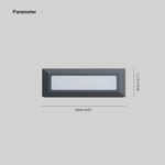 Ray Modern Metal Rectangular Outdoor Deck Step Light - Lamp Outdoor