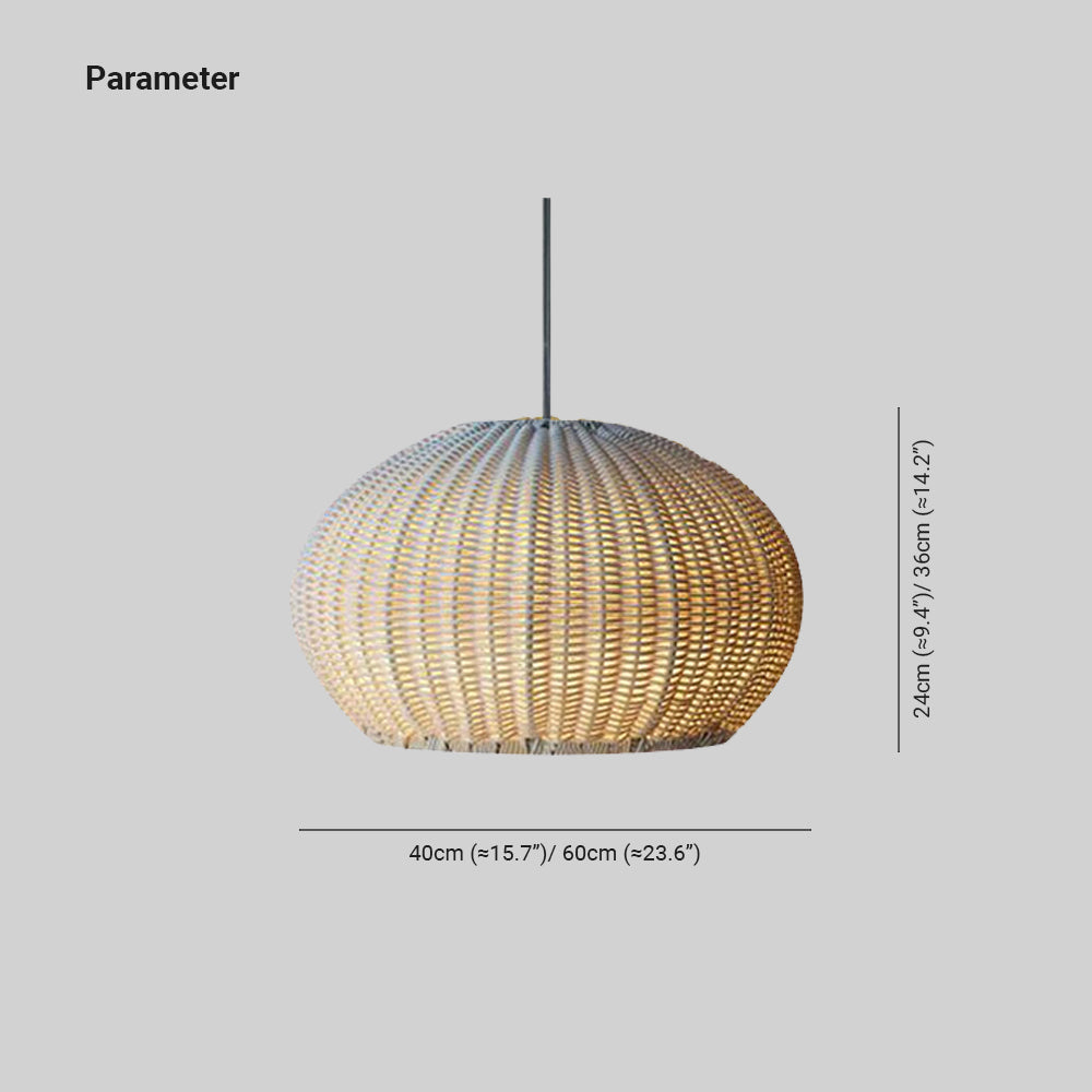 Ritta Modern Lantern Pendant Light, Coffee & Beige - Letslighting