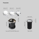 Ray Modern Metal Cylindrical Outdoor Deck Step Light - Lamp Outdoor