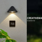 Ray Modern Cone LED Outdoor Wall Lamp Metal Acrylic Garden Corridor Street - Lamp Outdoor