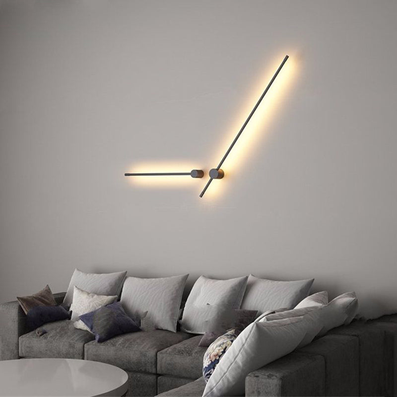 Arisha Minimalist Rotatable Linear LED Outdoor Wall Lamp Corridor Garden - Letslighting