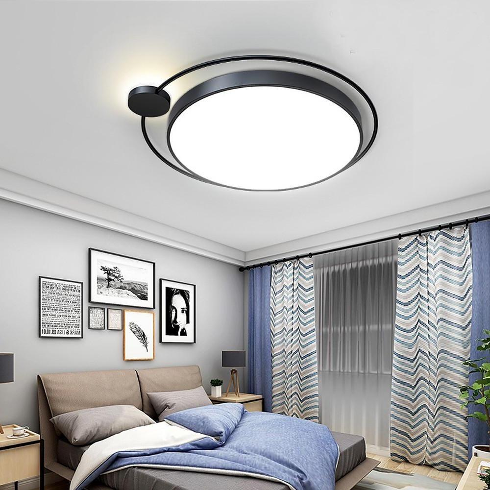 Circular Dimmable LED Nordic Flush Mount Light Ceiling Light Fixtures - Lamp Outdoor