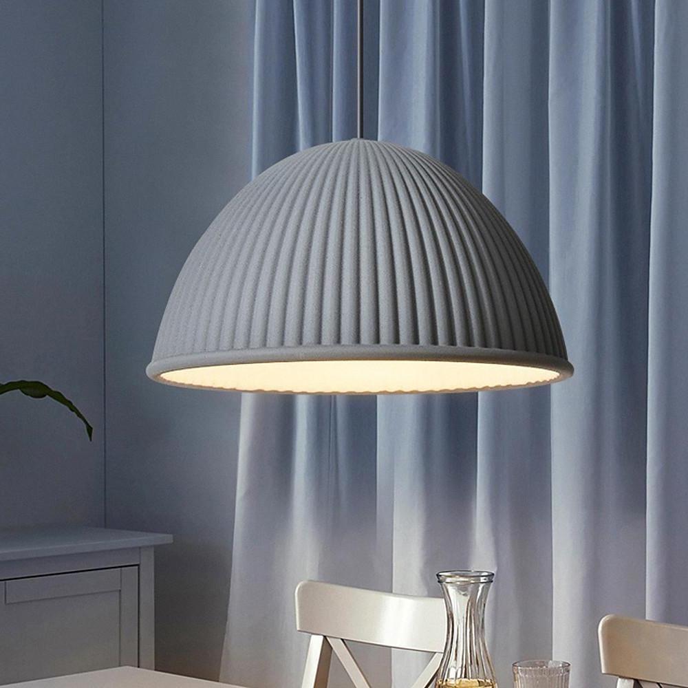 Artistic Dome Modern Pendant Lighting Metal Resin Ceiling Room - Lamp Outdoor