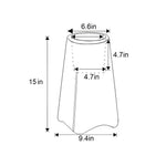 Frosted Surface Pal Pot LED Light Planter - Lamp Outdoor