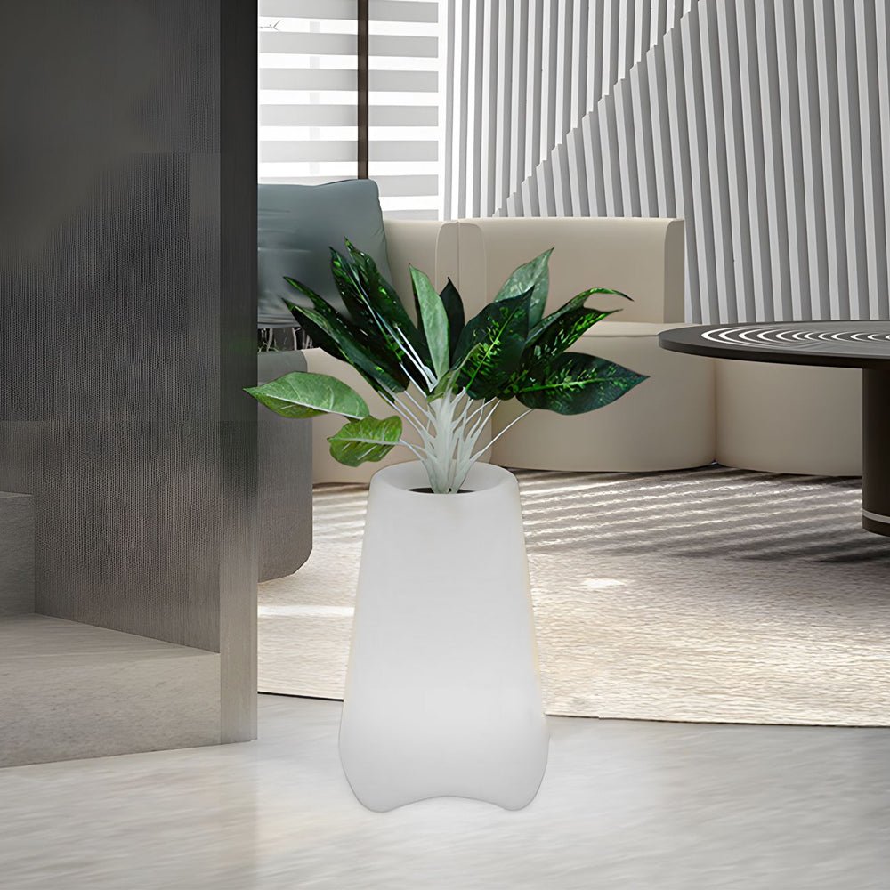 Frosted Surface Pal Pot LED Light Planter - Lamp Outdoor