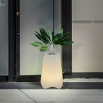 Frosted Surface Pal Pot LED Light Planter - Lamp Outdoor