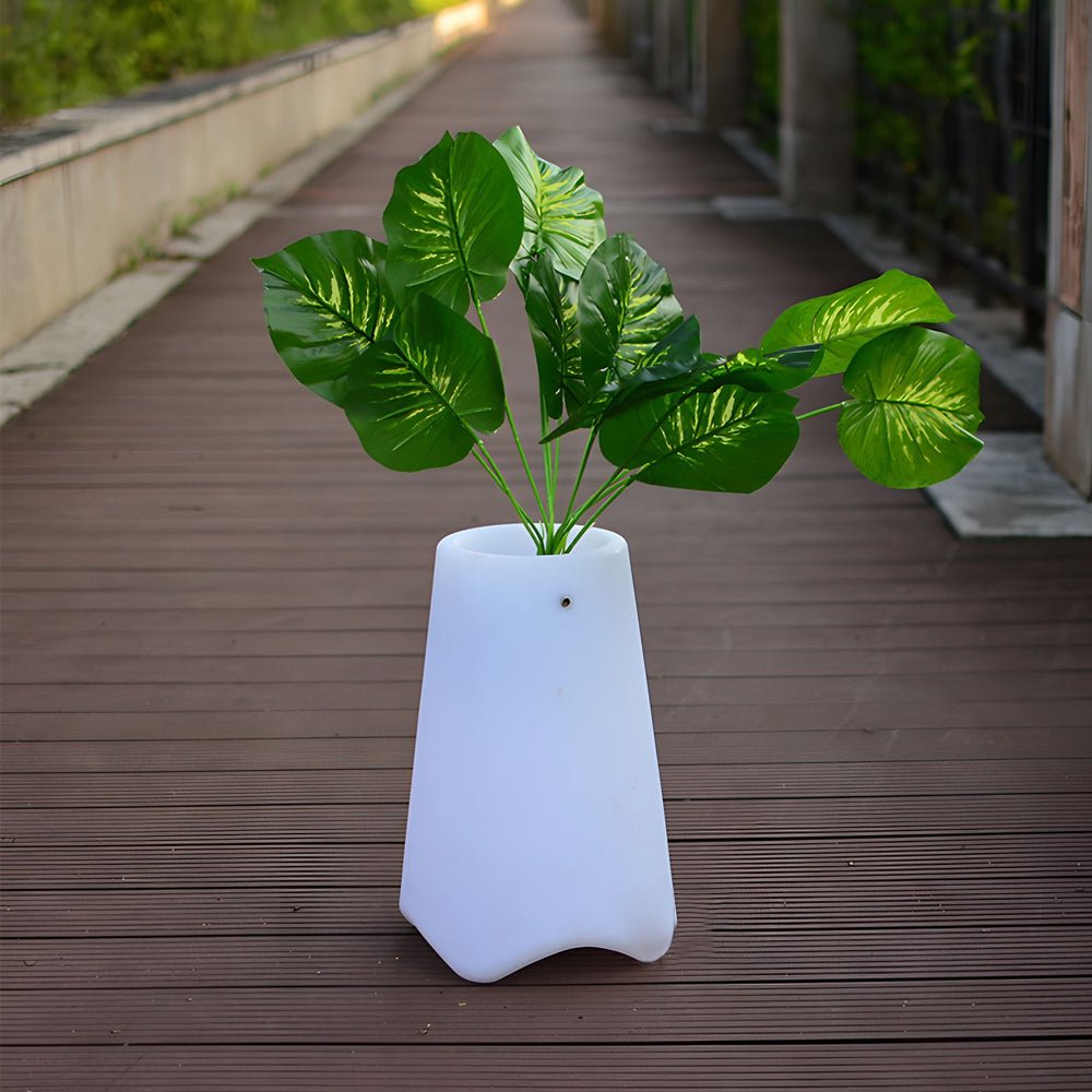 Frosted Surface Pal Pot LED Light Planter - Lamp Outdoor