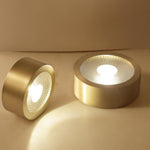 Round LED Copper Modern Ceiling Lights Flush Mount Lighting for Corridors - Lamp Outdoor