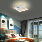 Feet Image Novelty Nordic Metal LED Flush Mount Ceiling Light for Bedroom - Lamp Outdoor
