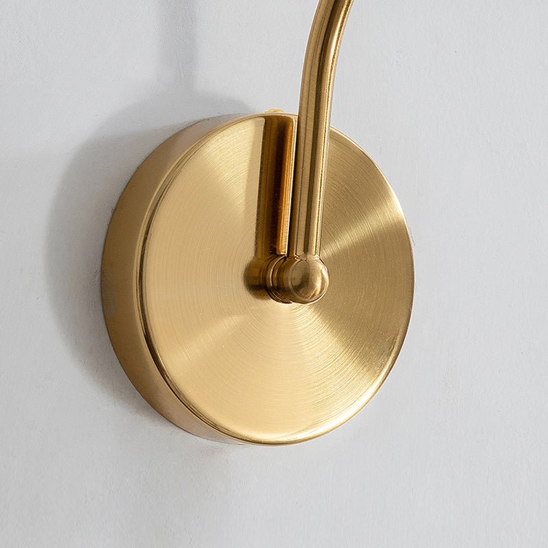 Glass Leaves Feathers Three Step Dimming Nordic Creative Wall Lights Fixture - Lamp Outdoor